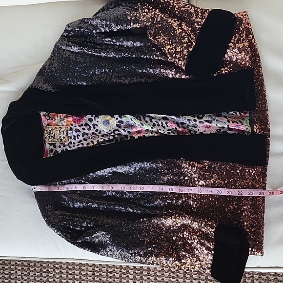 Johnny Was sequins jacket - Picture 5 of 7